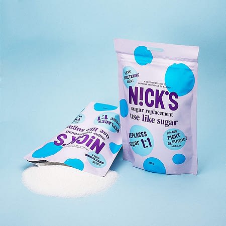 Natūralus cukraus pakaitalas, saldiklių mišinys, Nicks (300g) | ifood.lt